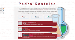 Desktop Screenshot of pedro.si