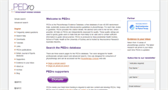 Desktop Screenshot of pedro.org.au